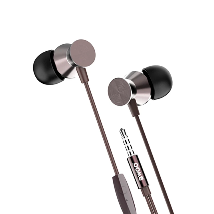 BWOO new products oem logo mobile in-ear earphone 3.5mm jack wired headphone with microphone
BWOO new products oem logo mobile in-ear earphone 3.5mm jack wired headphone with microphone