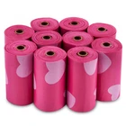 Eco-friendly Doggie Waste Bag Holder Biodegradable Poop Bags For Pet