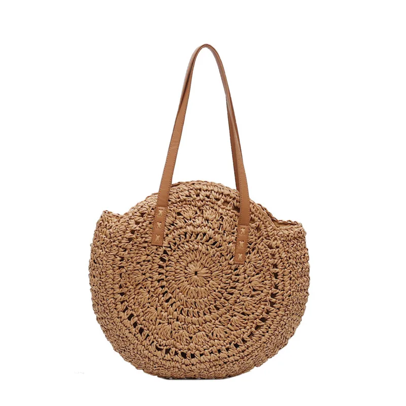 Beach Tote Bag Handmade Straw Hand Bag Fashionable crochet bags handmade handbag, 4colors
Beach Tote Bag Handmade Straw Hand Bag Fashionable crochet bags handmade handbag, 4colors