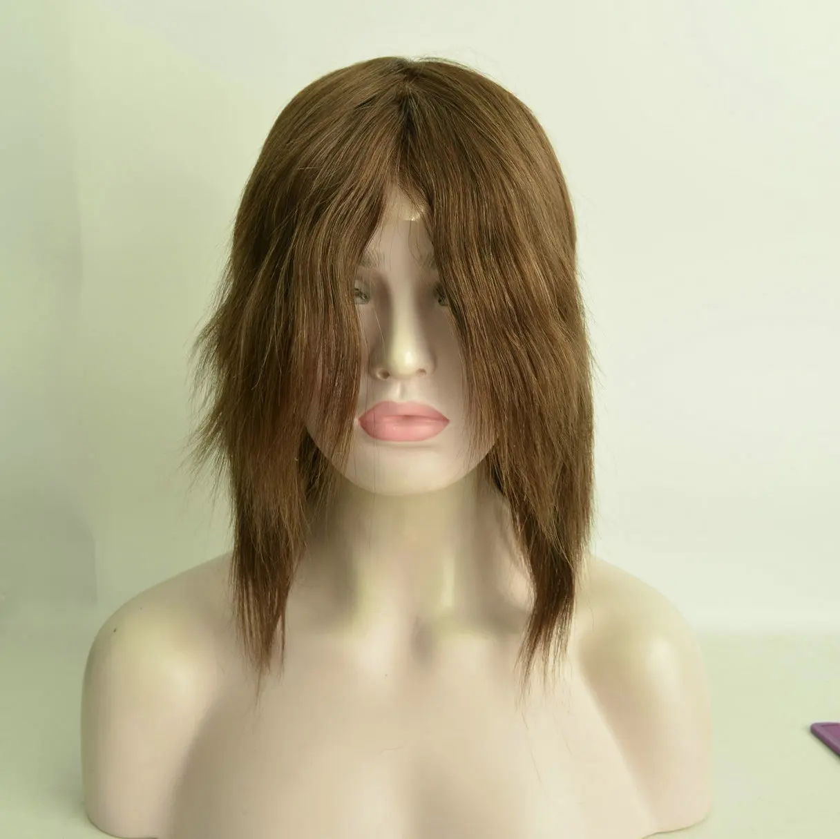 Brown Color 3 China Remy Hair Full Lace Women Wig With Quick Delivery
Brown Color 3 China Remy Hair Full Lace Women Wig With Quick Delivery