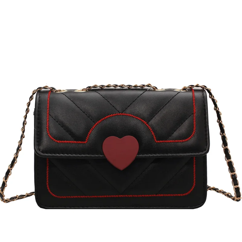 Fashion Korean designer simple shoulder bag female chain bag embroidered thread leather woman handbag
Fashion Korean designer simple shoulder bag female chain bag embroidered thread leather woman handbag