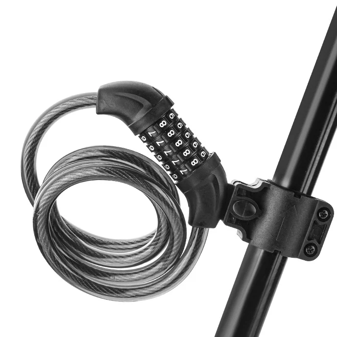 Safety 5 Digital Code Combination Bike Lock Stainless Steel Bicycle Cable Chain Lock
Safety 5 Digital Code Combination Bike Lock Stainless Steel Bicycle Cable Chain Lock