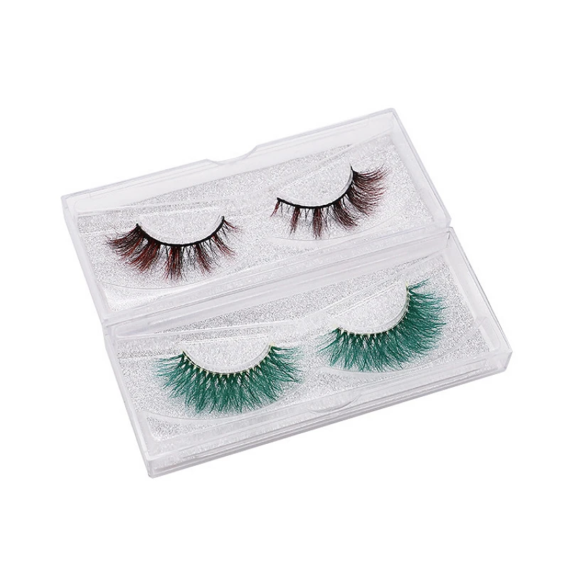New color 3D luxury mink lashes wholesale natural long individual thick fluffy colorful false eyelashes Makeup Extension Tools
New color 3D luxury mink lashes wholesale natural long individual thick fluffy colorful false eyelashes Makeup Extension Tools