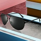 Ready Stock Memory Metal Polarized Sunglasses Coating Sun Glasses oculos Male Eyewear Accessories For Men