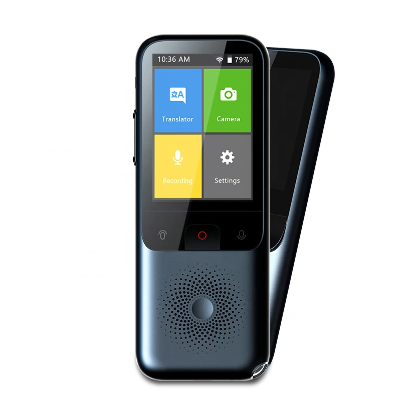 2021 New Language Translator Instant Translator Device WiFi/Hotspot Support Online 138+ Languages
2021 New Language Translator Instant Translator Device WiFi/Hotspot Support Online 138+ Languages