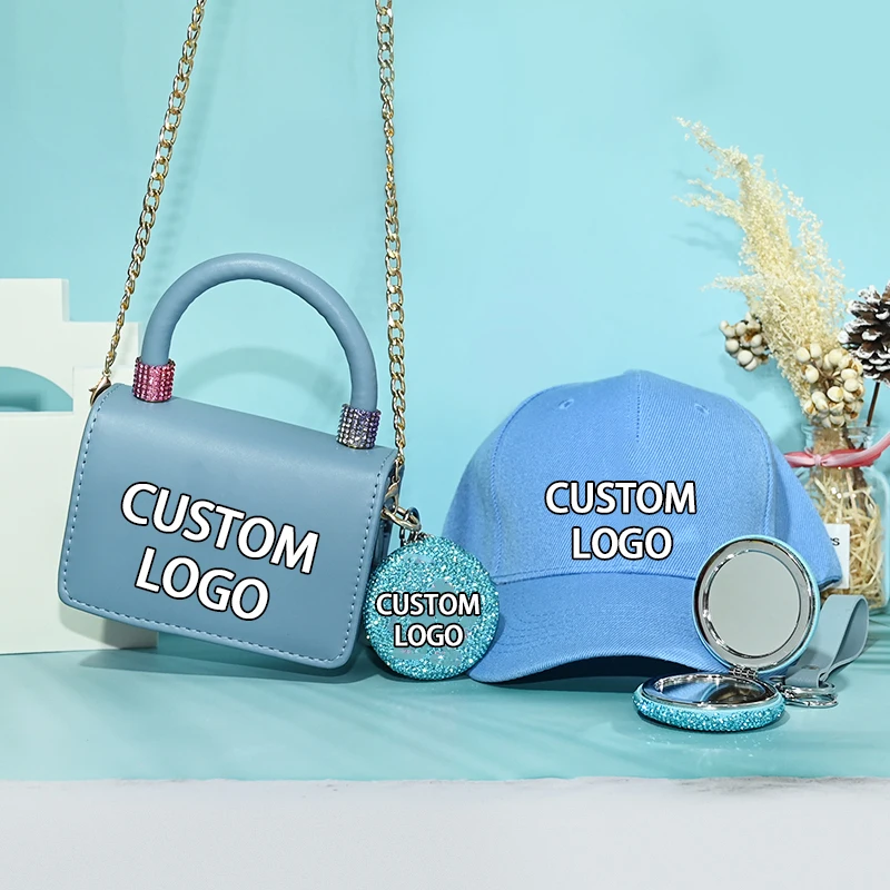 New Design Luxury Fashion Designer Brands Handbags Matching purse and hat pack with mirror handbag purse hat mirror set, Customizable
New Design Luxury Fashion Designer Brands Handbags Matching purse and hat pack with mirror handbag purse hat mirror set, Customizable