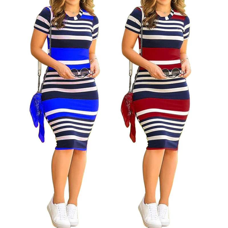 2021 summer new arrivals Striped print Bodycon dress sexy bag hip one step ladies skirt women clothes clothing Casual Dresses
2021 summer new arrivals Striped print Bodycon dress sexy bag hip one step ladies skirt women clothes clothing Casual Dresses