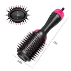 Hot Sell Electric Hot Air Comb Customize Hot Air Styler Brush Rotating Electric Hair Straightening Brush