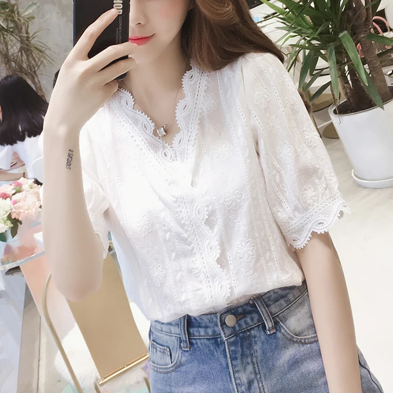 Shirts Women All-match High Quality V-Neck Trendy Simple Daily Korean Style Womens Clothing Elegant Solid Color Leisure Chiffon
Shirts Women All-match High Quality V-Neck Trendy Simple Daily Korean Style Womens Clothing Elegant Solid Color Leisure Chiffon