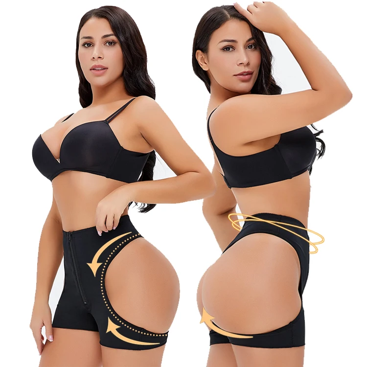 Hot selling Women's Butt Lifter Shorts underwear Low waisted front zipper ladies body shaper r Seamless Panties
Hot selling Women's Butt Lifter Shorts underwear Low waisted front zipper ladies body shaper r Seamless Panties