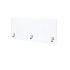 Office Divider Partition Cheap 60x24 Frosted Durable Desk Divider Partition For Office