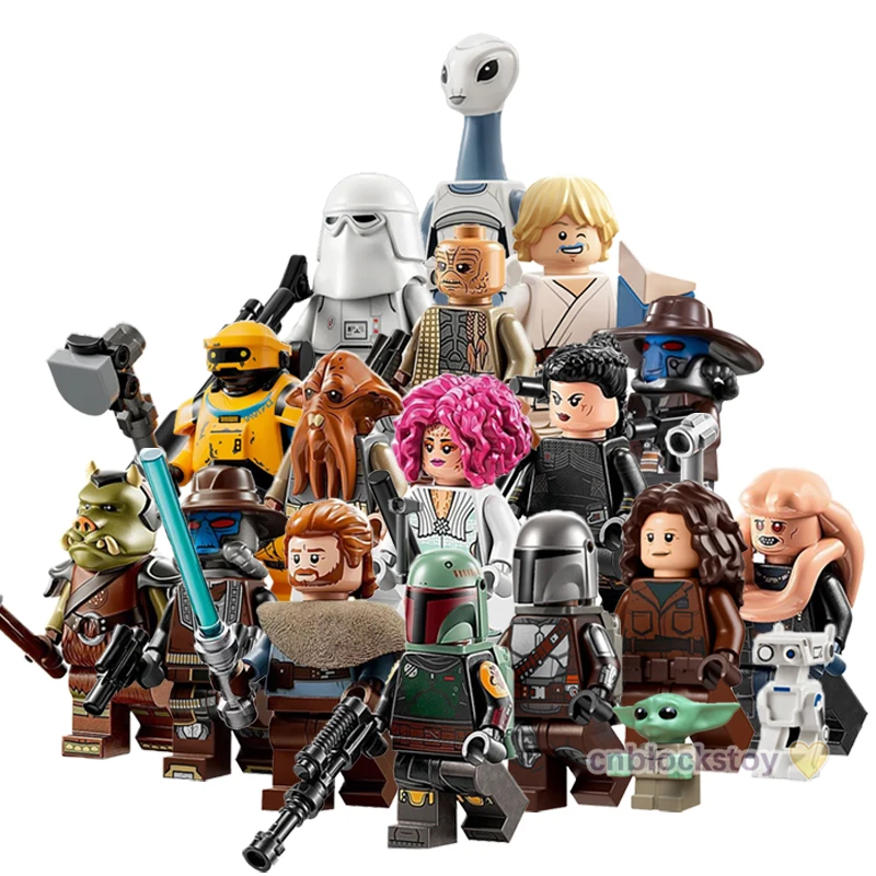 SW Model Din Djarin Grogu Cad Bane Fortuna Fennic Space Wars Mandalorian Mini Building Blocks Figures Toys Gift KM66021 KM66044
SW Model Din Djarin Grogu Cad Bane Fortuna Fennic Space Wars Mandalorian Mini Building Blocks Figures Toys Gift KM66021 KM66044