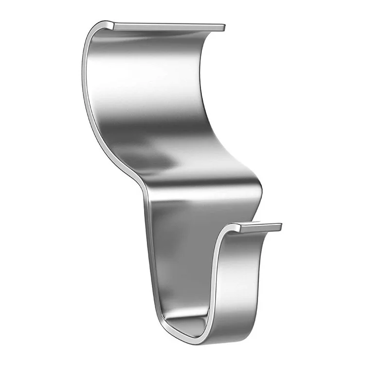 8pcs/pack Heavy Duty No Hole Needed Stainless Steel Chrome Vinyl Siding Decorations Adhesive Door Wall Metal Hanging Hooks, Silver
8pcs/pack Heavy Duty No Hole Needed Stainless Steel Chrome Vinyl Siding Decorations Adhesive Door Wall Metal Hanging Hooks, Silver