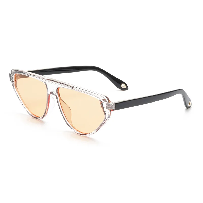Luxury design sun glasses 2021 fashion custom color triangular cat eye sunglasses, 6 colors for choice
Luxury design sun glasses 2021 fashion custom color triangular cat eye sunglasses, 6 colors for choice