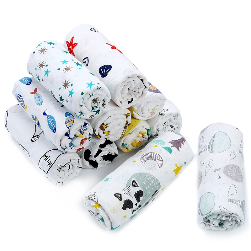 1Pc Muslin 100% Cotton Newborn Swaddles Bath Gauze Infant Wrap Soft Baby Blankets, Customized color
1Pc Muslin 100% Cotton Newborn Swaddles Bath Gauze Infant Wrap Soft Baby Blankets, Customized color