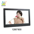 Fashion motion sensor wedding gift mp3 player ips ad 10" tft digital picture frame