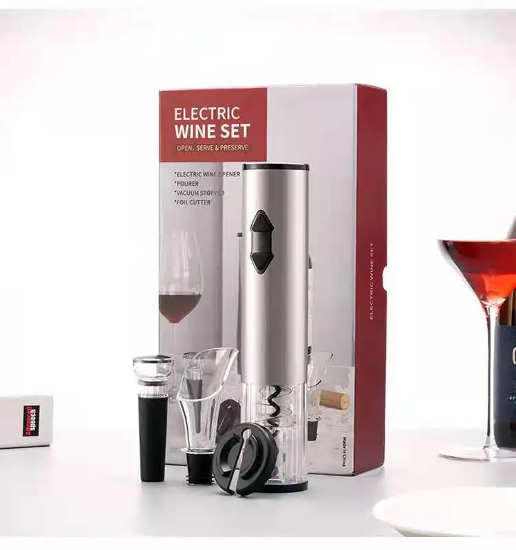 High-end manufacturers custom metal stainless steel wine corkscrew corkscrew electric corkscrew, Silver
High-end manufacturers custom metal stainless steel wine corkscrew corkscrew electric corkscrew, Silver