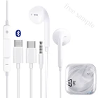 universal in-ear 3.5mm handsfree handfree head phones in ear earphones wired free sample headphones earphone