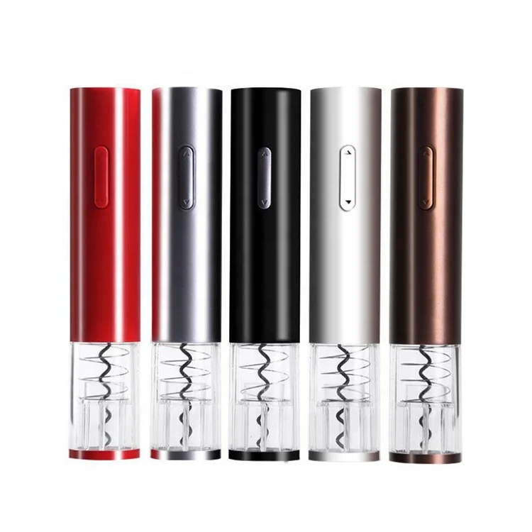 Red wine electric bottle opener colorful automatic battery bottle opener customized LOGO OEM ODM, 5 colors
Red wine electric bottle opener colorful automatic battery bottle opener customized LOGO OEM ODM, 5 colors
