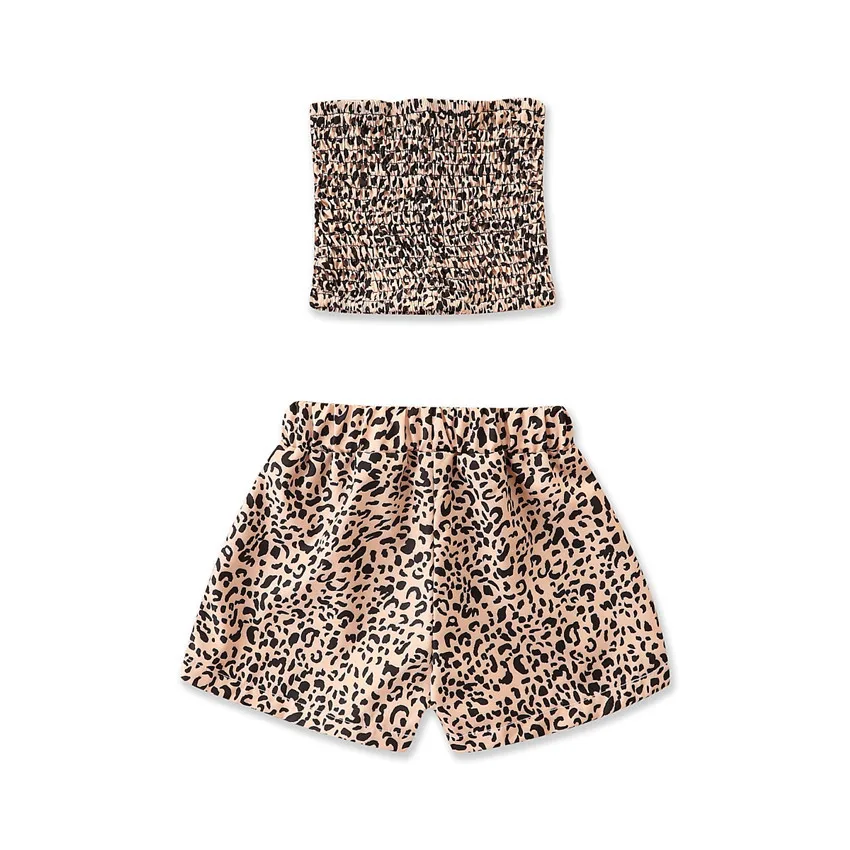 Nian OEM Bebek elbiseleri Summer New Arrival Leopard Vest Loose Pants Baby Girl Clothes, Brown
Nian OEM Bebek elbiseleri Summer New Arrival Leopard Vest Loose Pants Baby Girl Clothes, Brown