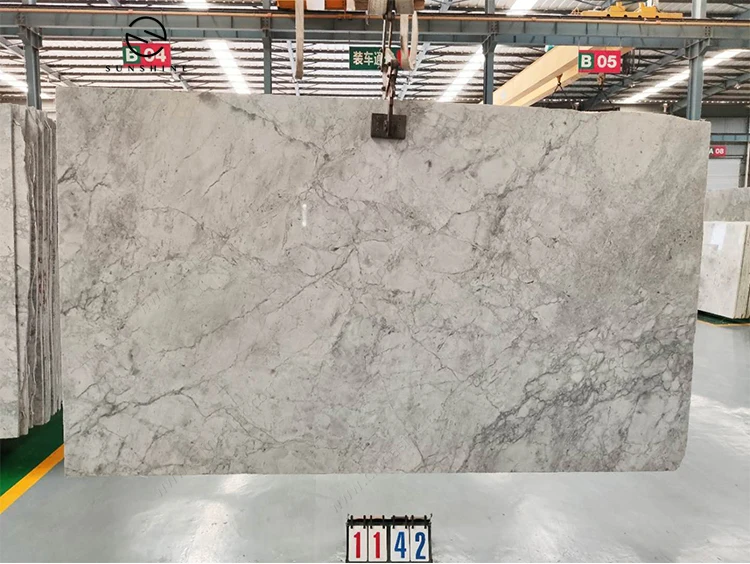 Calacatta Grey Quartzite Marble Slabs Super White Fantasy Quartzite Dolomitic Marble