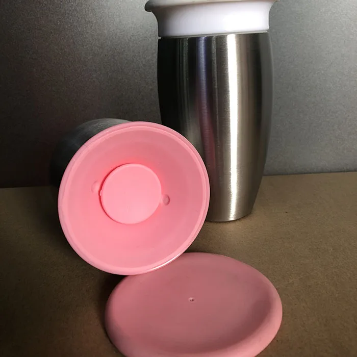 Leak Proof Double Walled 10oz Kids Stainless Steel Cup Tumbler Sippy Cup with Silicone Lid, Customed color
Leak Proof Double Walled 10oz Kids Stainless Steel Cup Tumbler Sippy Cup with Silicone Lid, Customed color