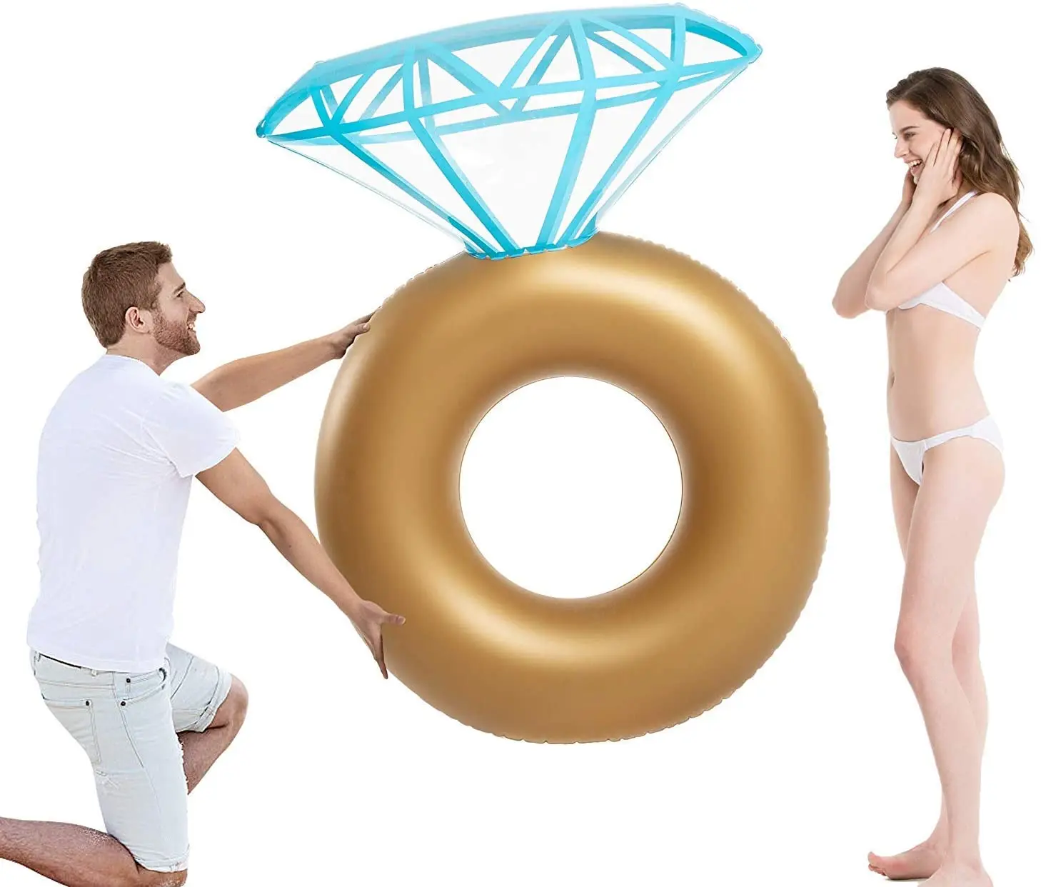 Diamond Shape Summer Safety Swimming Ring Pool Floating Circle Water Toy Water Sport
Diamond Shape Summer Safety Swimming Ring Pool Floating Circle Water Toy Water Sport