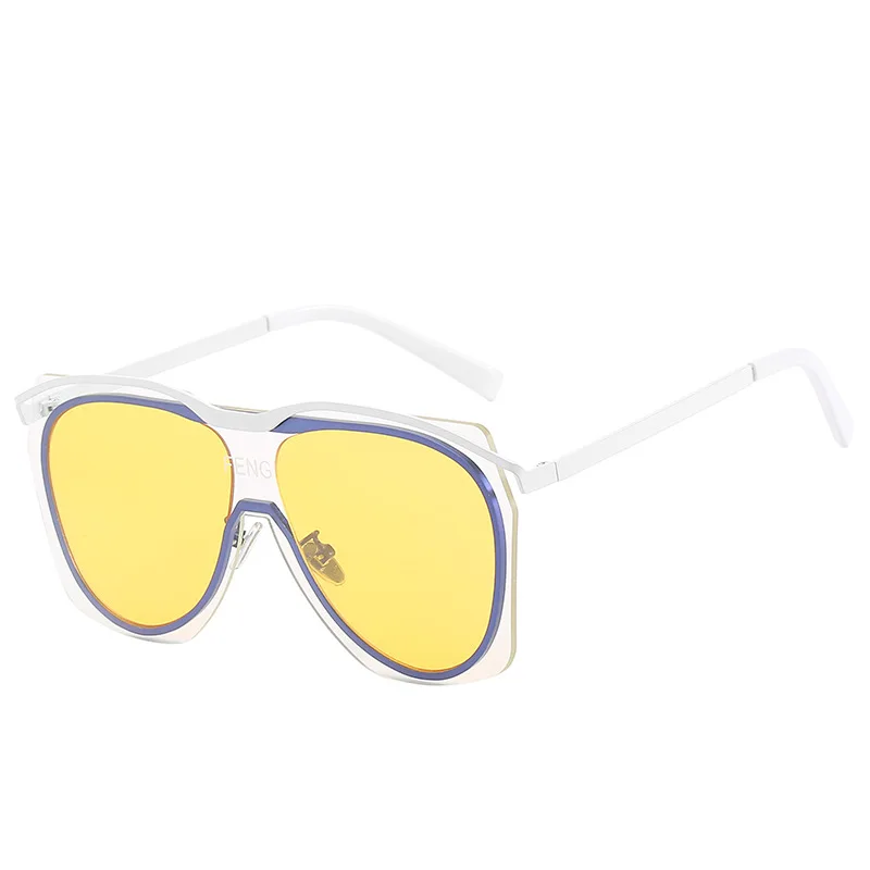 Women Oversized Square Sunglasses Retro Personality One Piece Sun Glasses Female Vintage Shades Eyewear (SK1274), As picture
Women Oversized Square Sunglasses Retro Personality One Piece Sun Glasses Female Vintage Shades Eyewear (SK1274), As picture