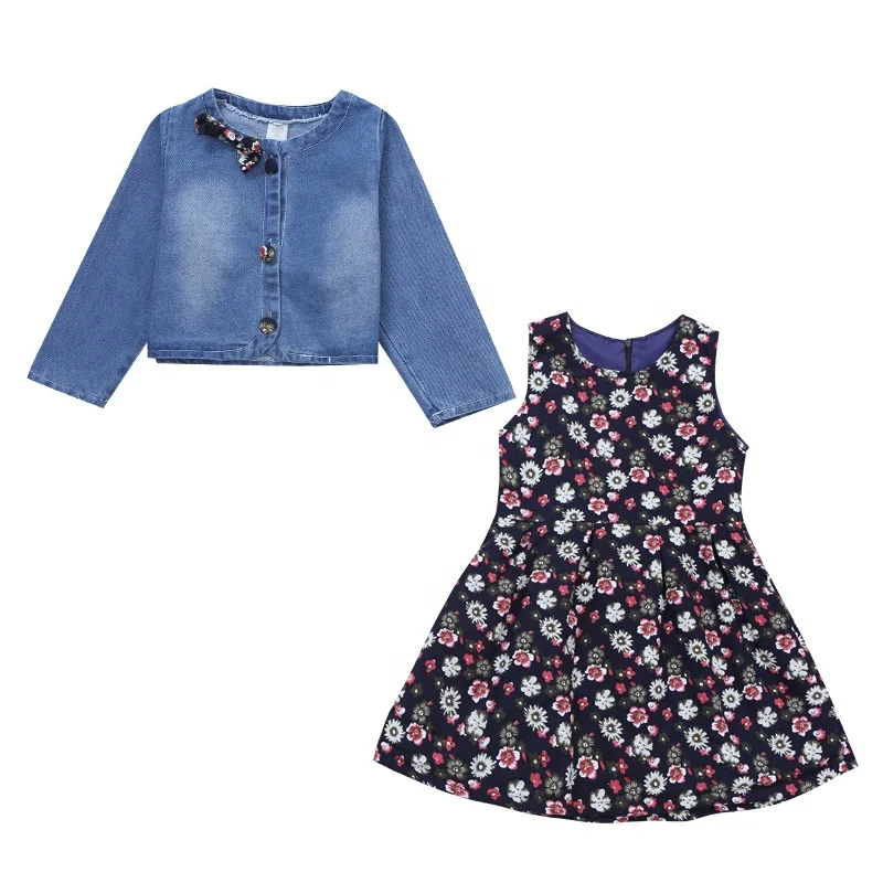 B62462A Children's suit spring 2020 new Korean version girl's denim coat + vest floral skirt, As picture
B62462A Children's suit spring 2020 new Korean version girl's denim coat + vest floral skirt, As picture