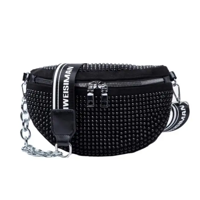 Luxury Bling Chain rhinestone fanny pack out,designers rhinestone clrar fanny pack with bling,womenfanny pack rhinestones purse, Customized color
Luxury Bling Chain rhinestone fanny pack out,designers rhinestone clrar fanny pack with bling,womenfanny pack rhinestones purse, Customized color