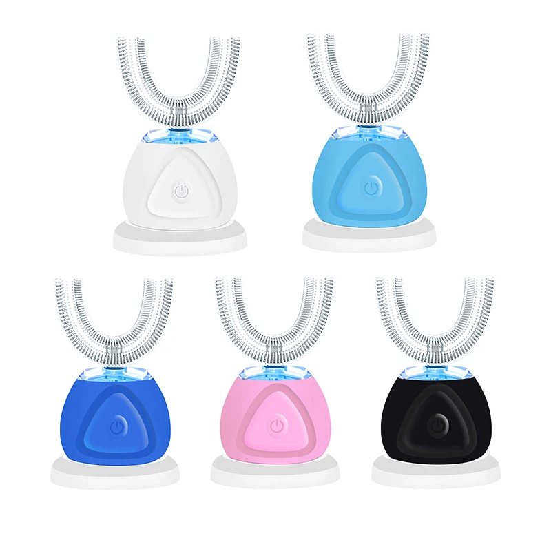 Wireless Electric Toothbrush Automatic Ultrasonic Toothbrush 360 Degrees Nano Silicone U shaped Rechargeable Toothbrush
Wireless Electric Toothbrush Automatic Ultrasonic Toothbrush 360 Degrees Nano Silicone U shaped Rechargeable Toothbrush