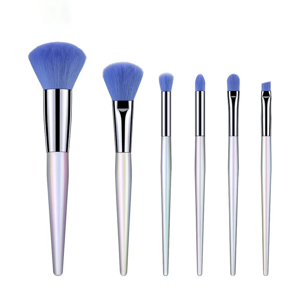 Transparent handle 6pcs Colorful Professional Cosmetic Makeup Brush Set Crystal Handle
Transparent handle 6pcs Colorful Professional Cosmetic Makeup Brush Set Crystal Handle