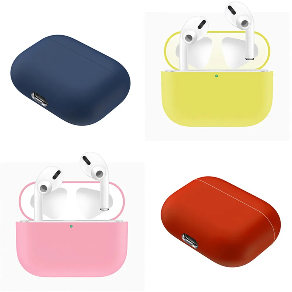 Ultra Thin Silicone Case for Airpods Pro Charging Case Protective Cover with LED Light Shockproof Case for Airpods Pro 2019 New
Ultra Thin Silicone Case for Airpods Pro Charging Case Protective Cover with LED Light Shockproof Case for Airpods Pro 2019 New