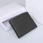 Wallet Mens Palm Print Custom Leather Wallet Black Mens Slim Wallet Card Holder Wallet