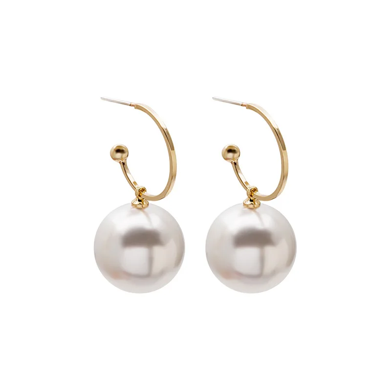New Arrival Exaggerated Large Studs Earrings Pearl Earring Personality Stylish Womens Stud Earrings, White gold red
New Arrival Exaggerated Large Studs Earrings Pearl Earring Personality Stylish Womens Stud Earrings, White gold red