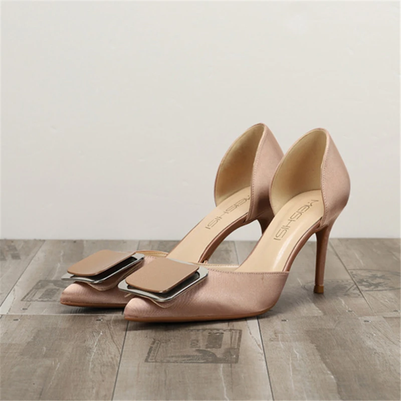 Sexy High Heels Shoes for Women Office Pumps Customized Size 45 46 44 43 High Heels Fashion Bride Wedding Shoes Female Footwear 
Sexy High Heels Shoes for Women Office Pumps Customized Size 45 46 44 43 High Heels Fashion Bride Wedding Shoes Female Footwear