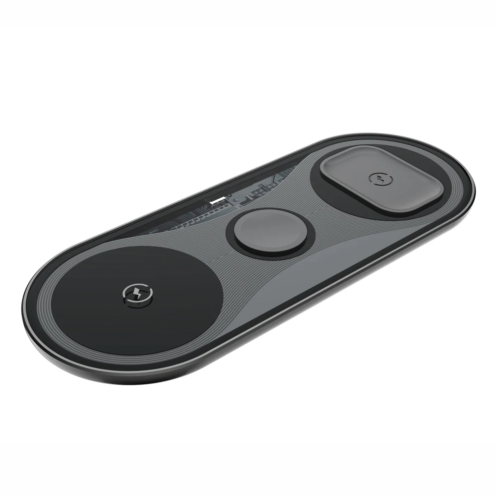 LEMONDA W39 Three-in-one Multi-function Wireless Charger Station for Mobile Phone Watch Airpods
LEMONDA W39 Three-in-one Multi-function Wireless Charger Station for Mobile Phone Watch Airpods