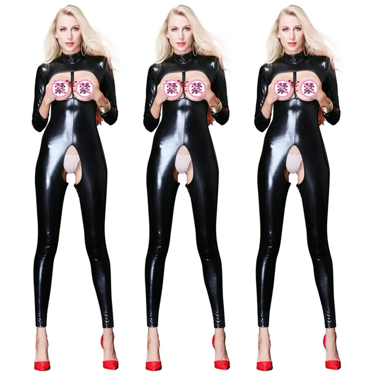 PoeticExist Glossy Leather Motorcycle Wear Manufacturers Direct Lingerie Women Sexy Underwear Bodycon Jumpsuit
PoeticExist Glossy Leather Motorcycle Wear Manufacturers Direct Lingerie Women Sexy Underwear Bodycon Jumpsuit