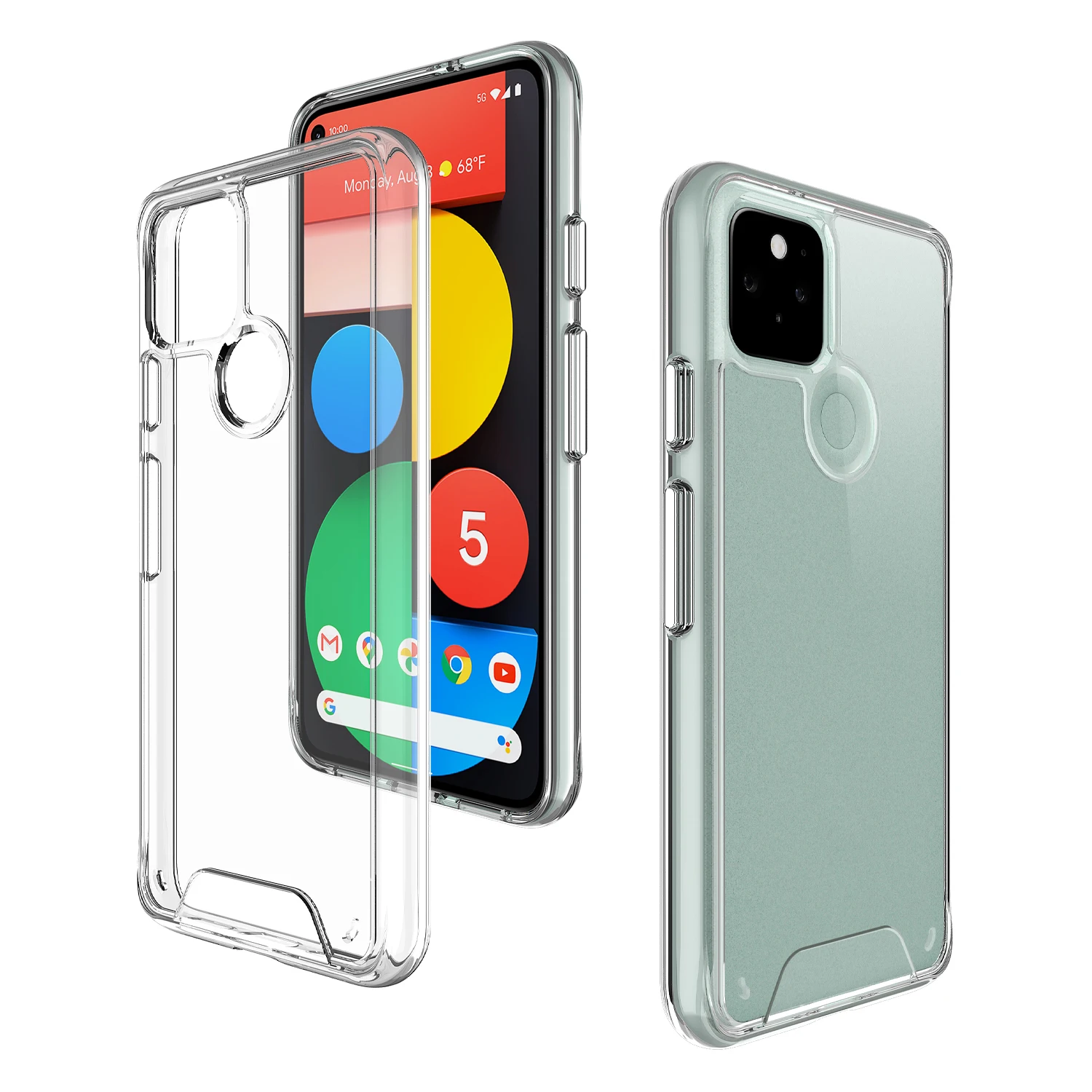 SUNDO New Arrival Shockproof Phone Cover TPU PC Clear Cases for Google Pixel 5 Wholesale Factory Price, Customized
SUNDO New Arrival Shockproof Phone Cover TPU PC Clear Cases for Google Pixel 5 Wholesale Factory Price, Customized
