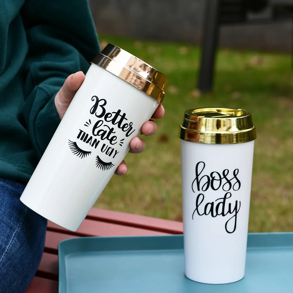 wholoesale custom 16 oz double wall reusable plastic travel cooffee tumbler cup with lids in bulk, Customized
wholoesale custom 16 oz double wall reusable plastic travel cooffee tumbler cup with lids in bulk, Customized