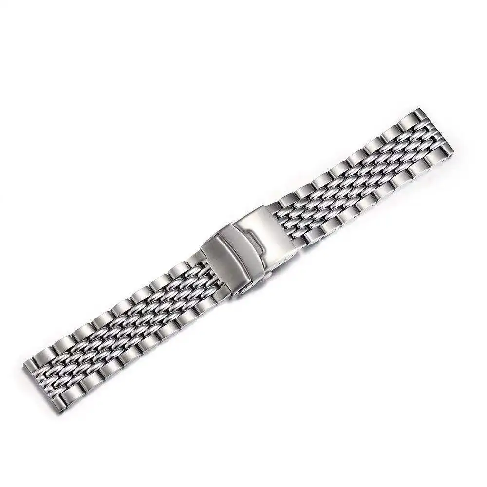 20mm 22mm Stainless Steel Bead of Rice Straight End Watch Strap Band fit for SKX007 Dive Watch
20mm 22mm Stainless Steel Bead of Rice Straight End Watch Strap Band fit for SKX007 Dive Watch