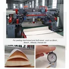 Automatic CNC wood spindless rotary veneer peeling lathe with cutting and clipper machine