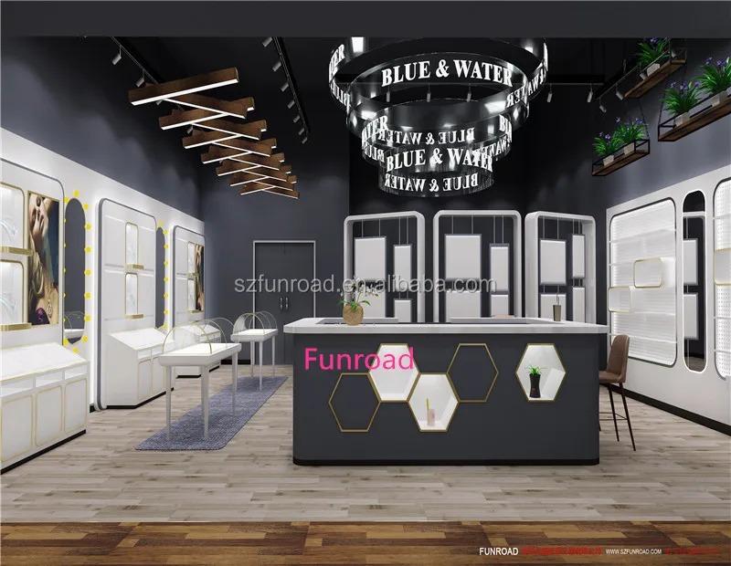 new arrival store equipment jewelry showroom display classic jewellery showcases design