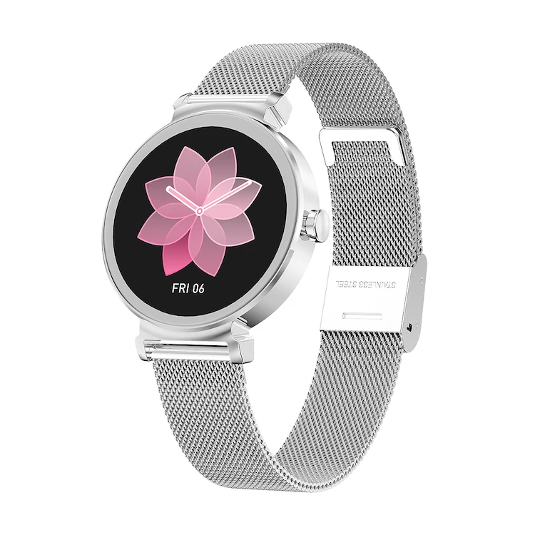 YH8plus Women Watches Stainless Steel Wrist Band Heart Rate Blood Pressure Physiological Waterproof Woman Smart Watch
YH8plus Women Watches Stainless Steel Wrist Band Heart Rate Blood Pressure Physiological Waterproof Woman Smart Watch