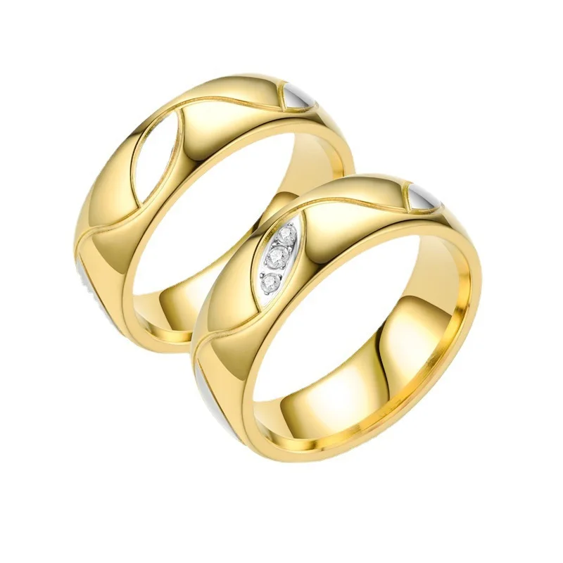 fashion jewelry rings Gold plated fashion jewelry rings Shining Zircon Couple Engagement Finger Ring Women Men
fashion jewelry rings Gold plated fashion jewelry rings Shining Zircon Couple Engagement Finger Ring Women Men
