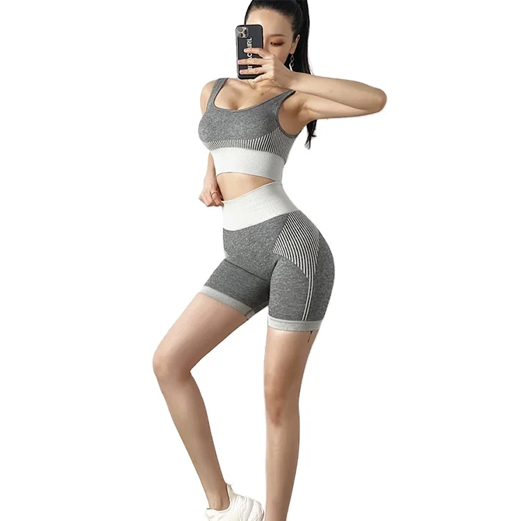 Women Biker Shorts Cotton Seamless Yoga Activewear 2 Piece Sports Bra And Biker Shorts Set
Women Biker Shorts Cotton Seamless Yoga Activewear 2 Piece Sports Bra And Biker Shorts Set