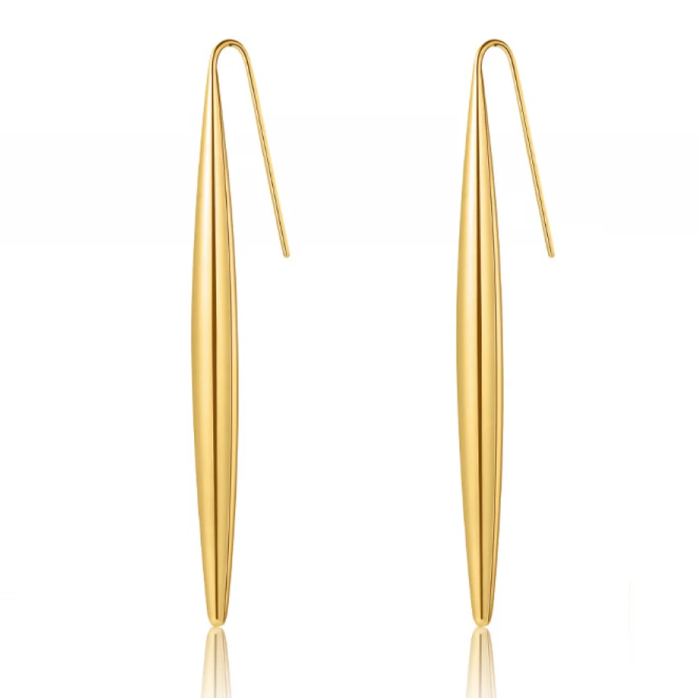 Luxury Jewelry 18K Gold Plated Tear Drop Dangle Earrings Chunky Stainless Steel Gold Earrings
Luxury Jewelry 18K Gold Plated Tear Drop Dangle Earrings Chunky Stainless Steel Gold Earrings