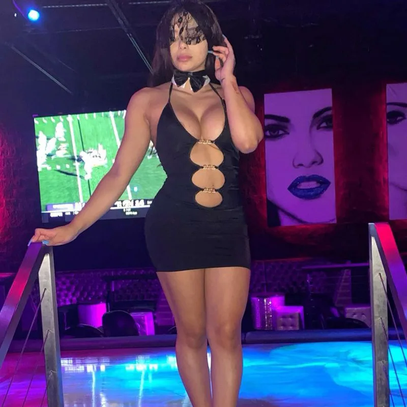 Soiling Trending women patchwork lace up short cut out backless sleeveless slim fit bandage sexy summer bodycon dress
Soiling Trending women patchwork lace up short cut out backless sleeveless slim fit bandage sexy summer bodycon dress