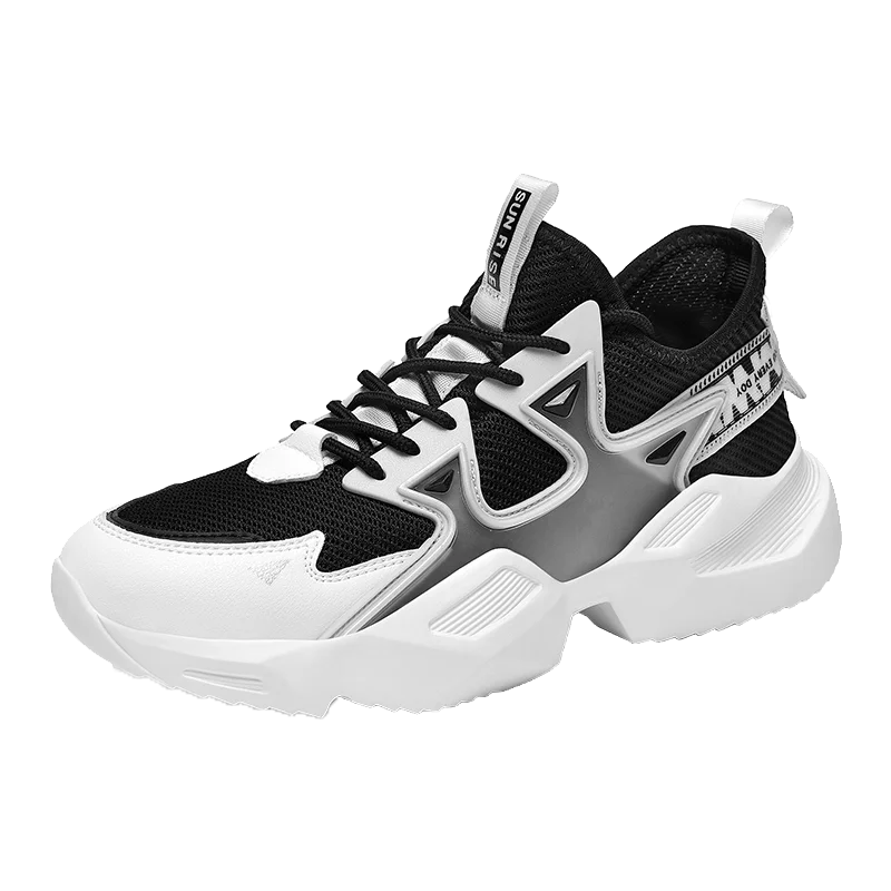New Style Sneakers Mens Thick-soled Daddy Shoes Men's Casual High Top Sneaker Running Sports Shoes, Optional
New Style Sneakers Mens Thick-soled Daddy Shoes Men's Casual High Top Sneaker Running Sports Shoes, Optional