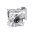 Worm 90 Degree Gearbox NMRV30 Worm Gear Speed Reducer Aluminum Shell Ratio 1: 7.5-100